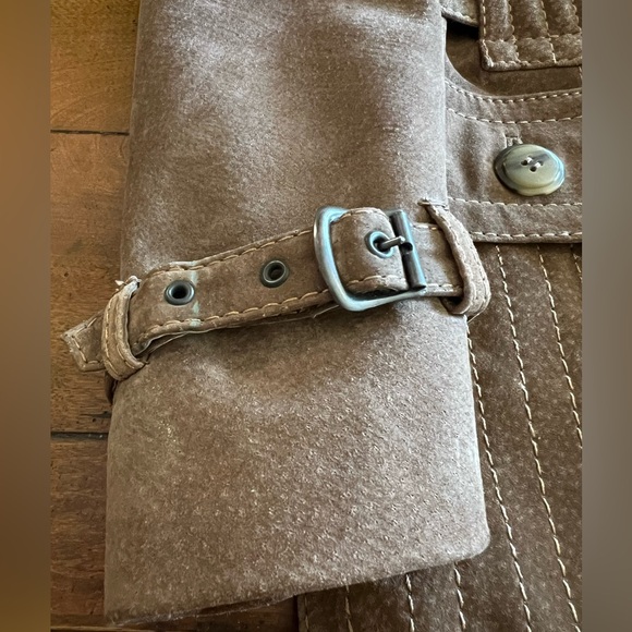 Men’s vintage suede leather coat - size 40 - Picture 15 of 15